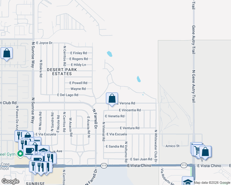 map of restaurants, bars, coffee shops, grocery stores, and more near in Whitewater