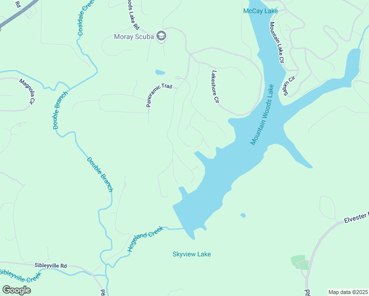 map of restaurants, bars, coffee shops, grocery stores, and more near 935 Lakeshore Drive in Warrior