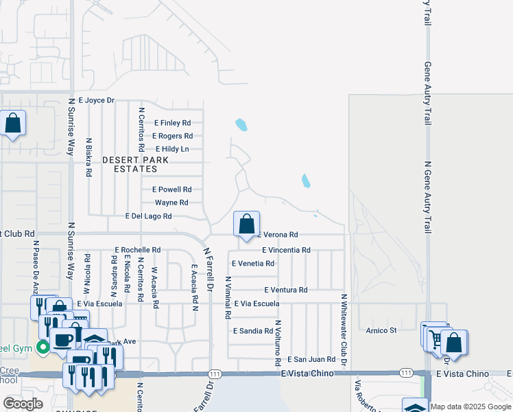map of restaurants, bars, coffee shops, grocery stores, and more near in Whitewater