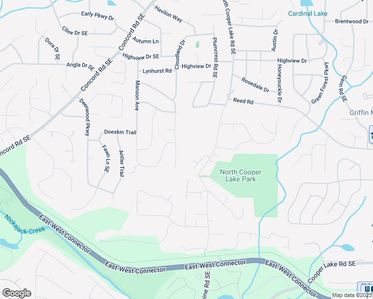map of restaurants, bars, coffee shops, grocery stores, and more near 465 Willowbrook Drive Southeast in Smyrna