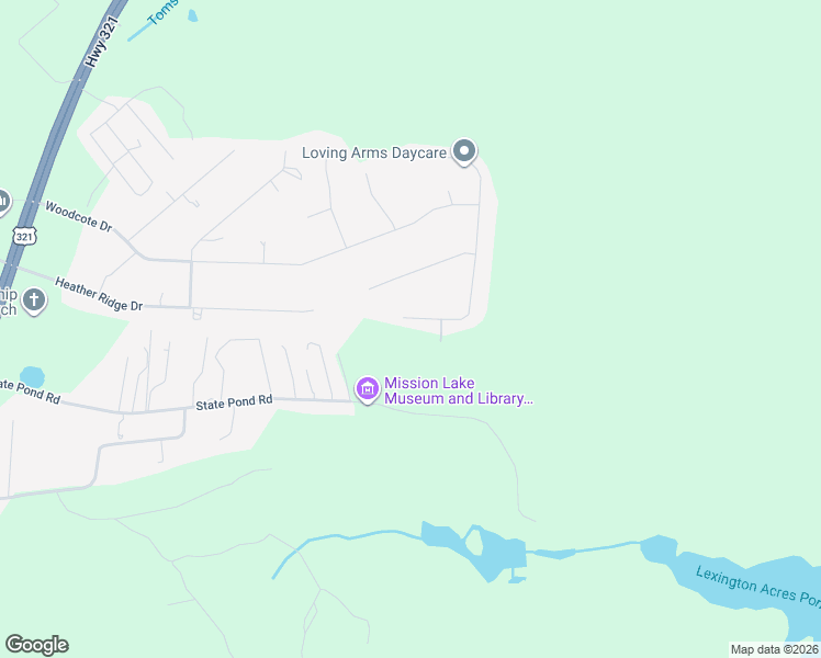 map of restaurants, bars, coffee shops, grocery stores, and more near 539 Lawndale Drive in Gaston