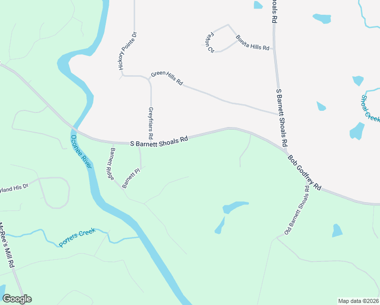 map of restaurants, bars, coffee shops, grocery stores, and more near 3910 Barnett Shoals Road in Athens