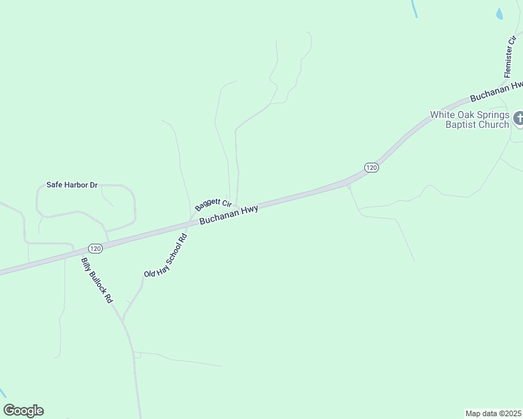 map of restaurants, bars, coffee shops, grocery stores, and more near 6925 Buchanan Highway in Dallas