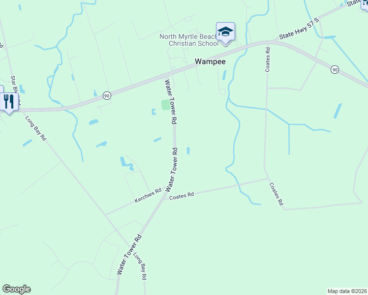 map of restaurants, bars, coffee shops, grocery stores, and more near in Longs