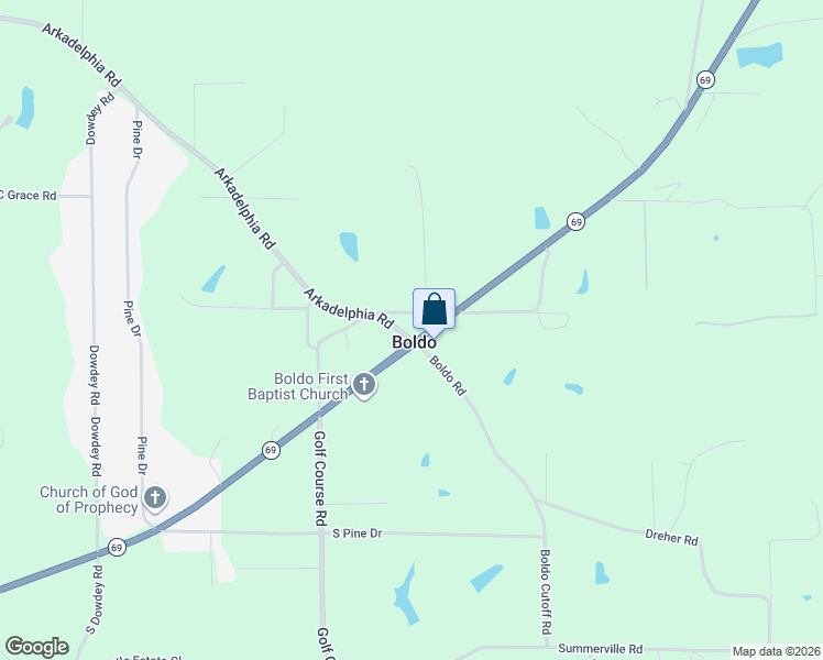 map of restaurants, bars, coffee shops, grocery stores, and more near in Boldo