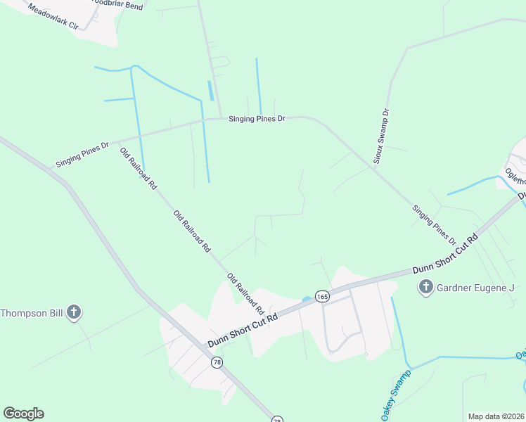 map of restaurants, bars, coffee shops, grocery stores, and more near 1490 Cooper Lane in Conway