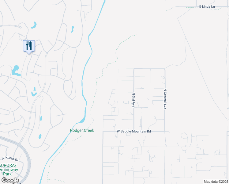 map of restaurants, bars, coffee shops, grocery stores, and more near 40713 North 6th Avenue in Phoenix