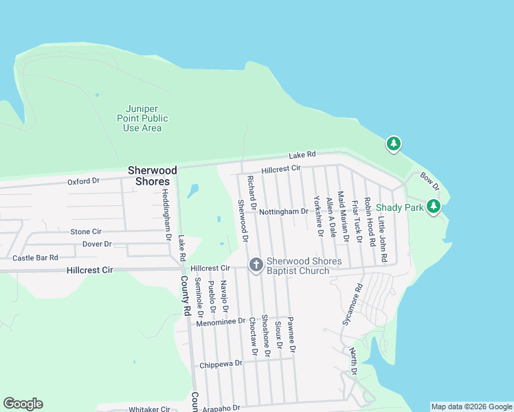 map of restaurants, bars, coffee shops, grocery stores, and more near 248 Richard Drive in Gordonville