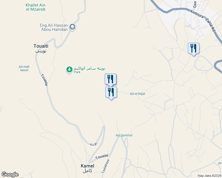 map of restaurants, bars, coffee shops, grocery stores, and more near in 