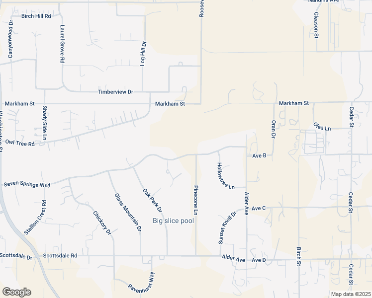 map of restaurants, bars, coffee shops, grocery stores, and more near 17704 Seven Springs Way in Riverside