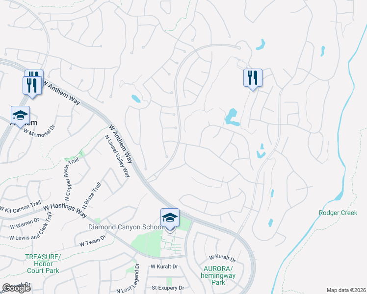 map of restaurants, bars, coffee shops, grocery stores, and more near 1891 West Dion Drive in New River