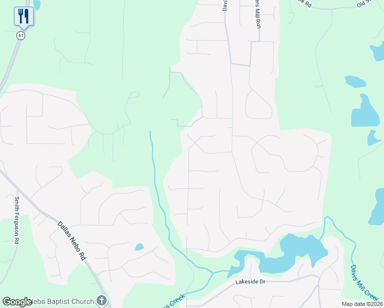 map of restaurants, bars, coffee shops, grocery stores, and more near 334 Mill Pointe Trail in Dallas