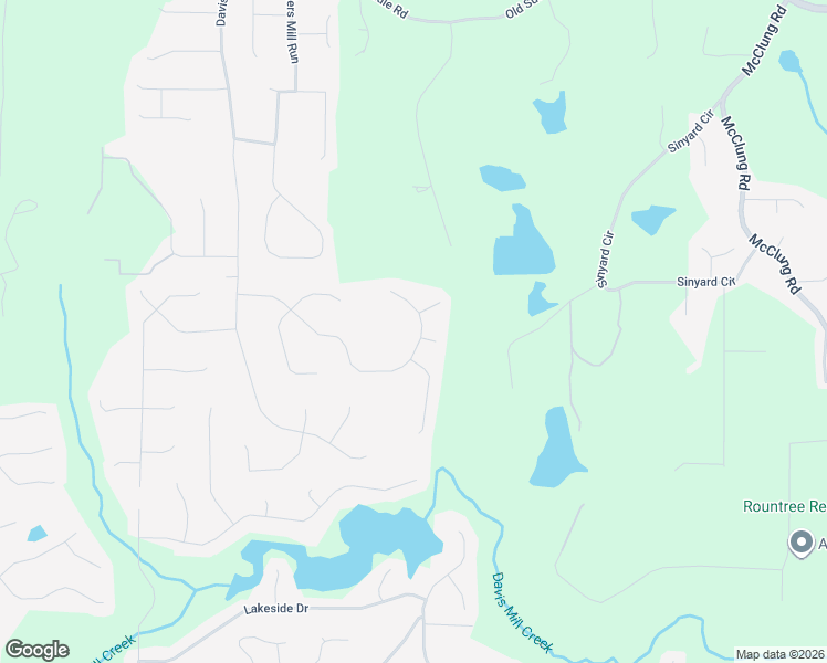 map of restaurants, bars, coffee shops, grocery stores, and more near 557 Davis Mill Drive in Dallas