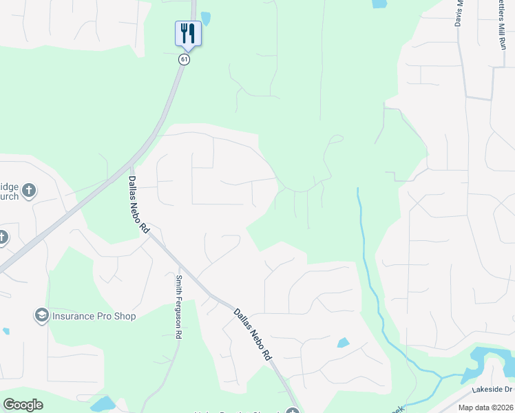 map of restaurants, bars, coffee shops, grocery stores, and more near 508 Campground School Road in Dallas