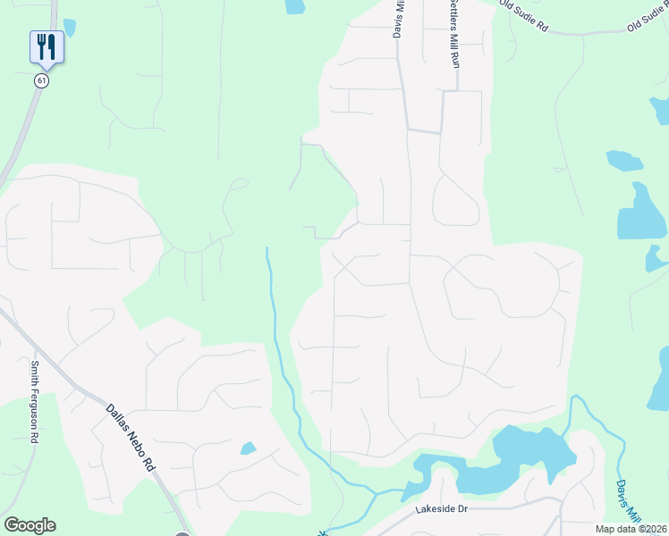 map of restaurants, bars, coffee shops, grocery stores, and more near 334 Mill Pointe Trail in Dallas