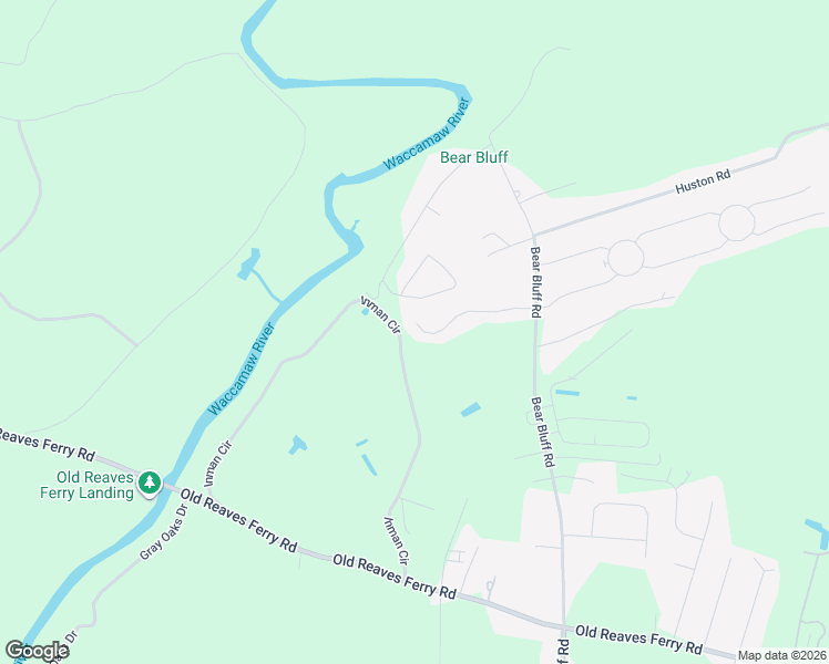 map of restaurants, bars, coffee shops, grocery stores, and more near 200 Barons Bluff Drive in Conway