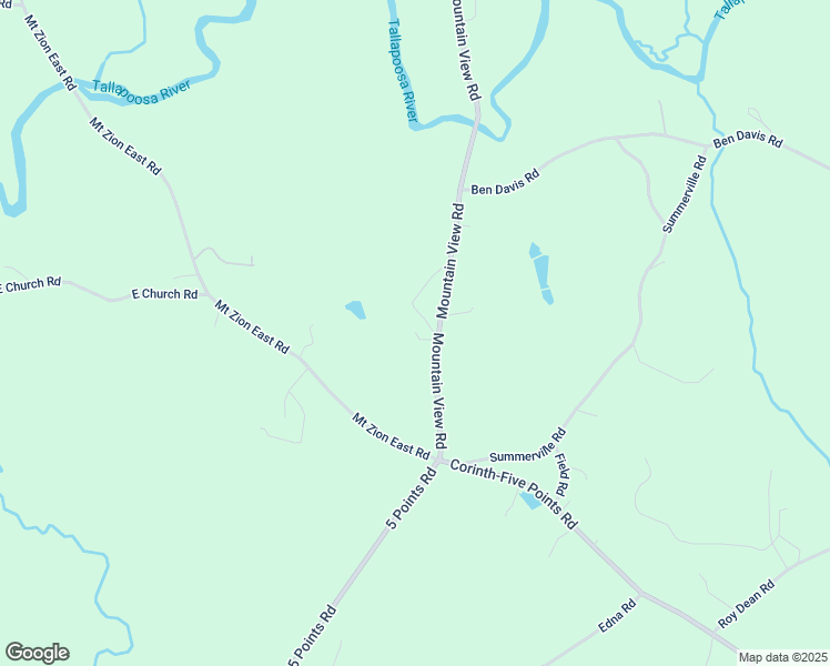 map of restaurants, bars, coffee shops, grocery stores, and more near 122 Mountain View Road in Buchanan