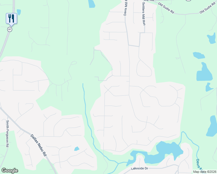 map of restaurants, bars, coffee shops, grocery stores, and more near 246 Mill Pointe Drive in Dallas