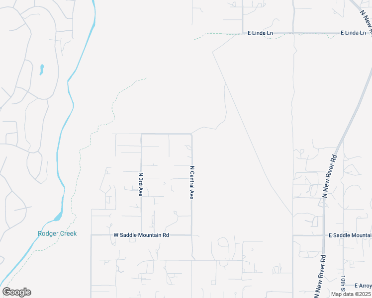 map of restaurants, bars, coffee shops, grocery stores, and more near 7 West Rockaway Hills Road in Phoenix