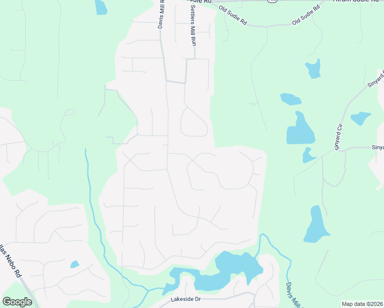 map of restaurants, bars, coffee shops, grocery stores, and more near 105 Davis Mill Drive in Dallas
