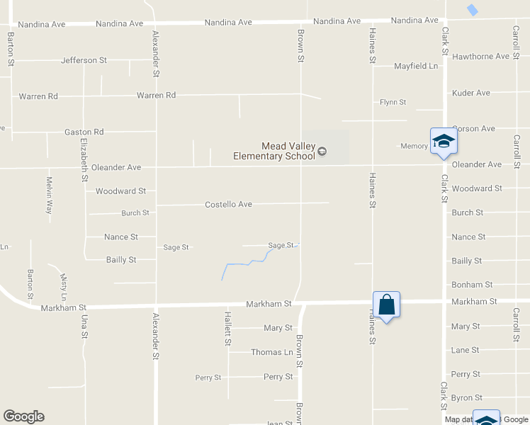 map of restaurants, bars, coffee shops, grocery stores, and more near 20815 Costello Avenue in Perris