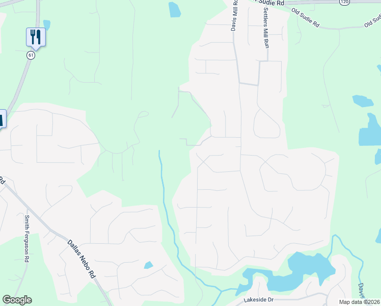 map of restaurants, bars, coffee shops, grocery stores, and more near 251 Mill Pointe Drive in Dallas