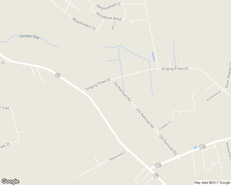 map of restaurants, bars, coffee shops, grocery stores, and more near 2935 Old Railroad Road in Conway