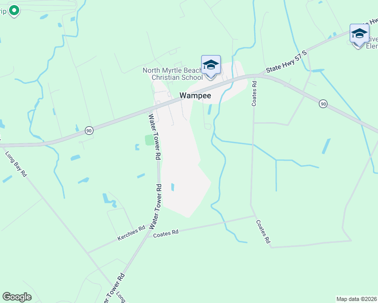 map of restaurants, bars, coffee shops, grocery stores, and more near 90 South Carolina 90 in Little River