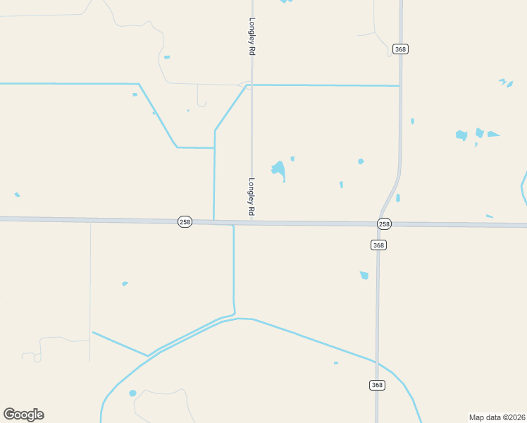 map of restaurants, bars, coffee shops, grocery stores, and more near 1948 Texas 258 in Iowa Park