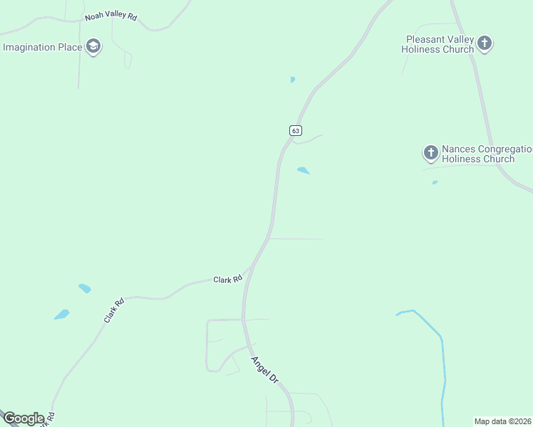 map of restaurants, bars, coffee shops, grocery stores, and more near 1415 Angel Drive in Jacksonville