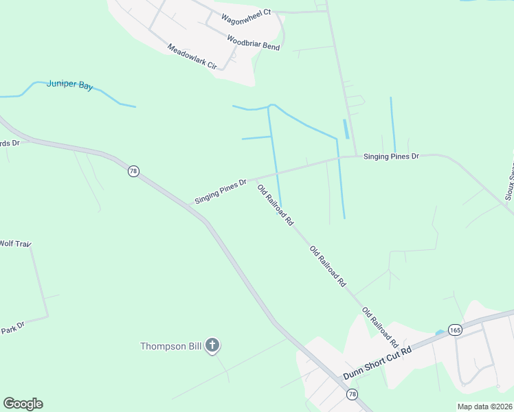 map of restaurants, bars, coffee shops, grocery stores, and more near 2935 Old Railroad Road in Conway