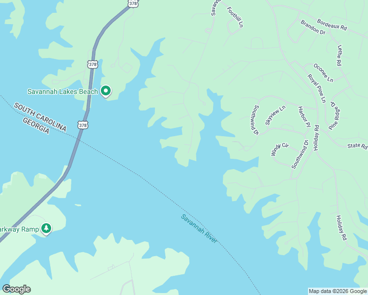 map of restaurants, bars, coffee shops, grocery stores, and more near 204 Deer Run Lane in McCormick