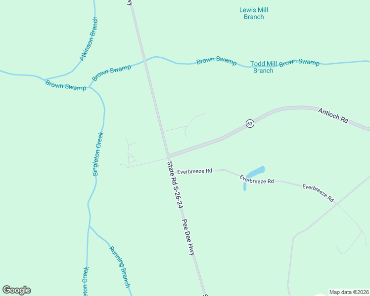 map of restaurants, bars, coffee shops, grocery stores, and more near 6924 Antioch Road in Conway