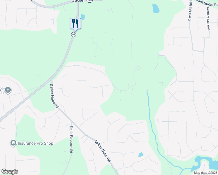 map of restaurants, bars, coffee shops, grocery stores, and more near 508 Campground School Road in Dallas
