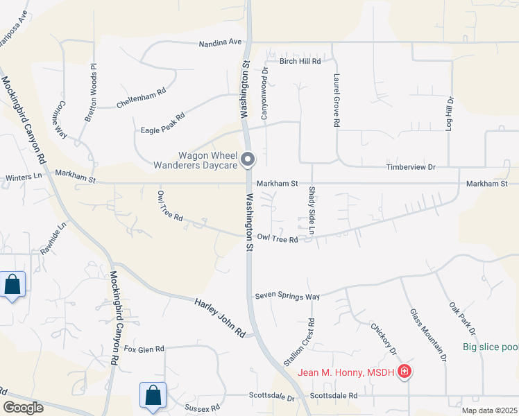 map of restaurants, bars, coffee shops, grocery stores, and more near 18085 Golden Leaf Lane in Riverside
