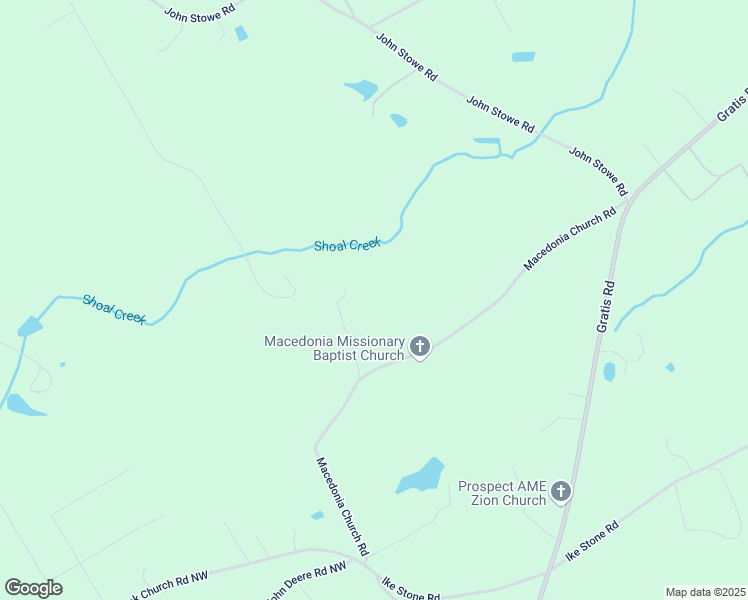 map of restaurants, bars, coffee shops, grocery stores, and more near 1420 Macedonia Church Road in Monroe