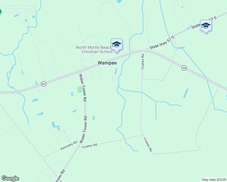 map of restaurants, bars, coffee shops, grocery stores, and more near 2405 Ward Rd in Longs