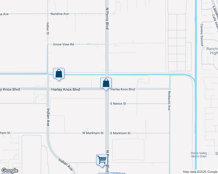 map of restaurants, bars, coffee shops, grocery stores, and more near Olive Avenue in Good Hope