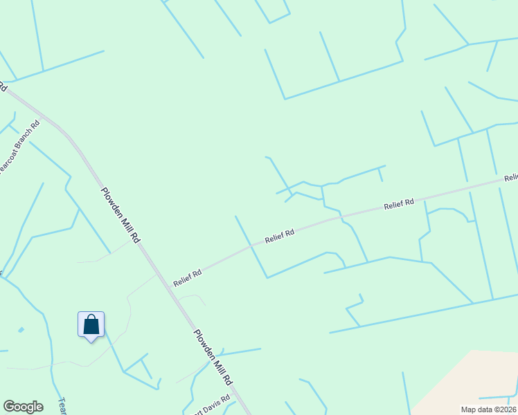 map of restaurants, bars, coffee shops, grocery stores, and more near 60 Flat Lane in Alcolu