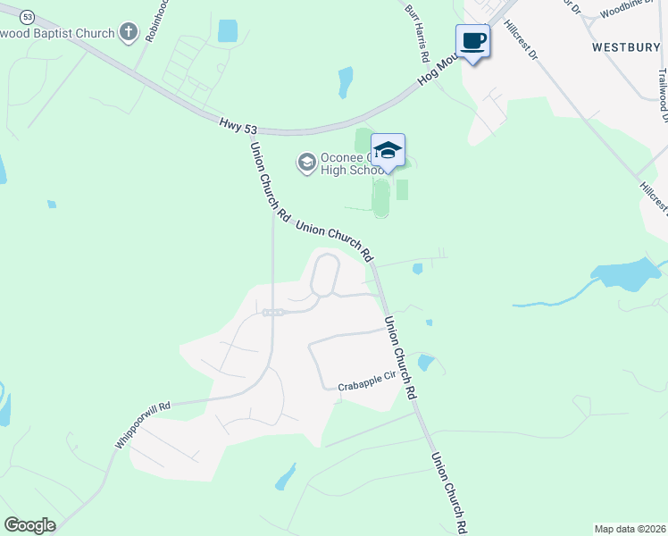 map of restaurants, bars, coffee shops, grocery stores, and more near 1767 Cold Tree Lane in Watkinsville