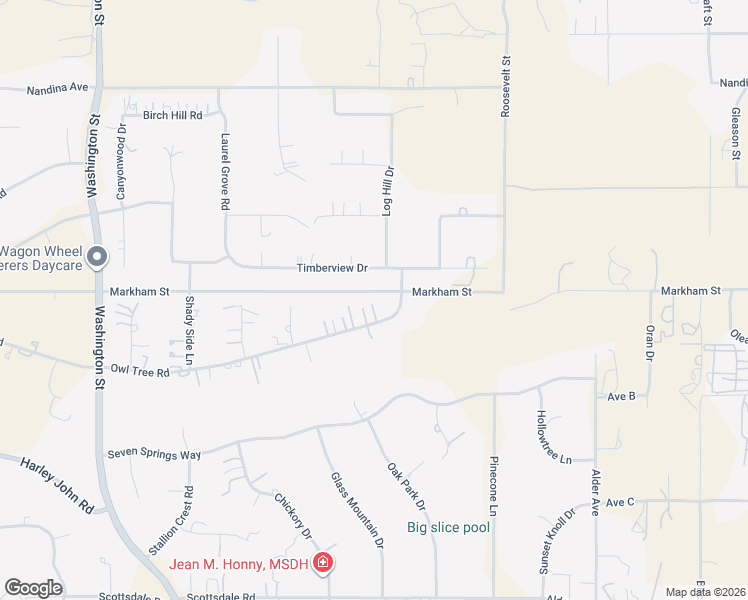 map of restaurants, bars, coffee shops, grocery stores, and more near 17460 Owl Tree Road in Riverside