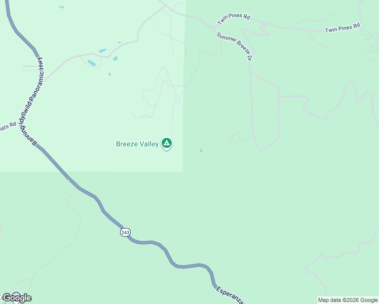 map of restaurants, bars, coffee shops, grocery stores, and more near 47950 Twin Pines Road in Banning