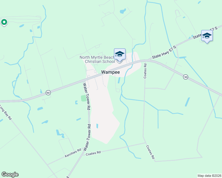 map of restaurants, bars, coffee shops, grocery stores, and more near 2398 Benton Road in Longs