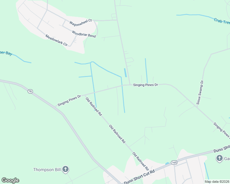 map of restaurants, bars, coffee shops, grocery stores, and more near 105 Oakey Estates Drive in Conway