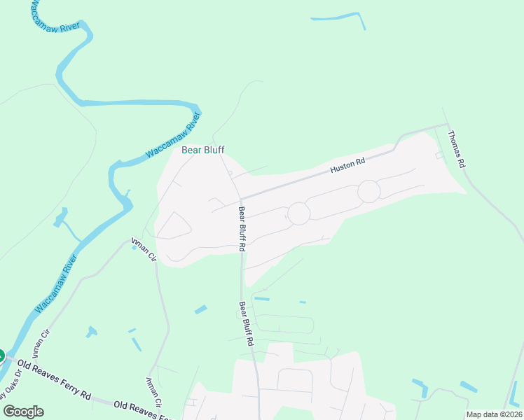 map of restaurants, bars, coffee shops, grocery stores, and more near 105 Yeomans Drive in Conway