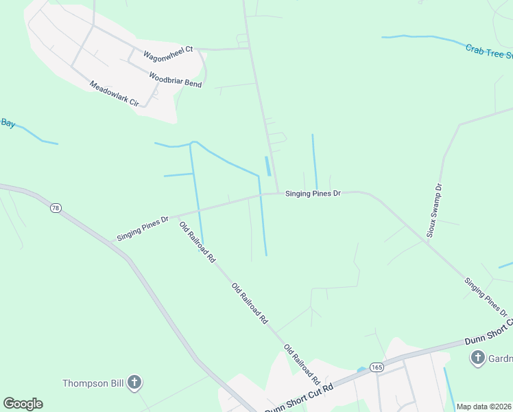 map of restaurants, bars, coffee shops, grocery stores, and more near 105 Oakey Estates Drive in Conway