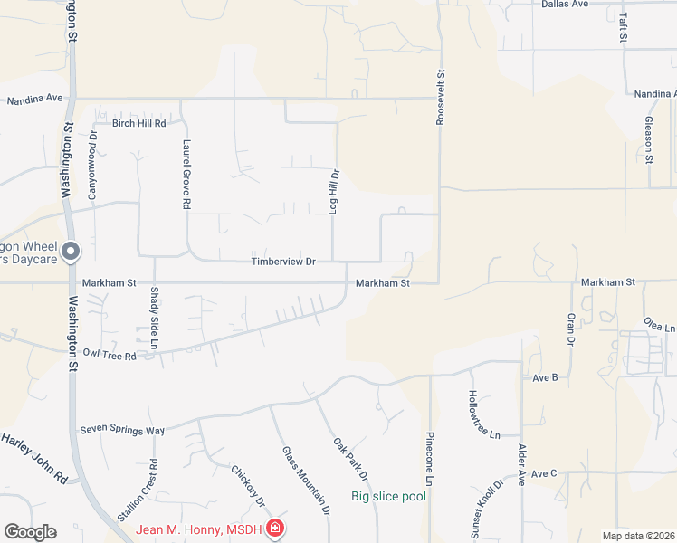 map of restaurants, bars, coffee shops, grocery stores, and more near 17460 Owl Tree Road in Riverside