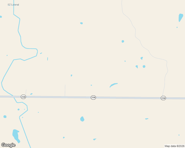 map of restaurants, bars, coffee shops, grocery stores, and more near 1645 Texas 258 in Wichita Falls
