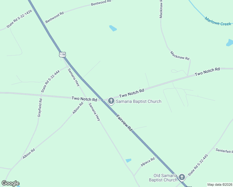 map of restaurants, bars, coffee shops, grocery stores, and more near 7126 Two Notch Road in Batesburg-Leesville