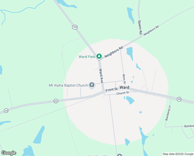 map of restaurants, bars, coffee shops, grocery stores, and more near 154 State Road S-41-229 in Ward